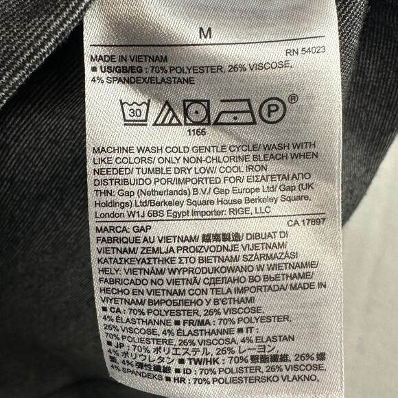 GAP Medium Dress Gray Boatneck Midi Long Sleeve Party Formal Neutral Stretchy - Picture 9 of 9